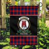 McCracken Tartan Crest Garden Flag - Welcome Style